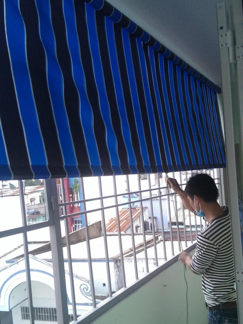 Bạt che ban công chung cư